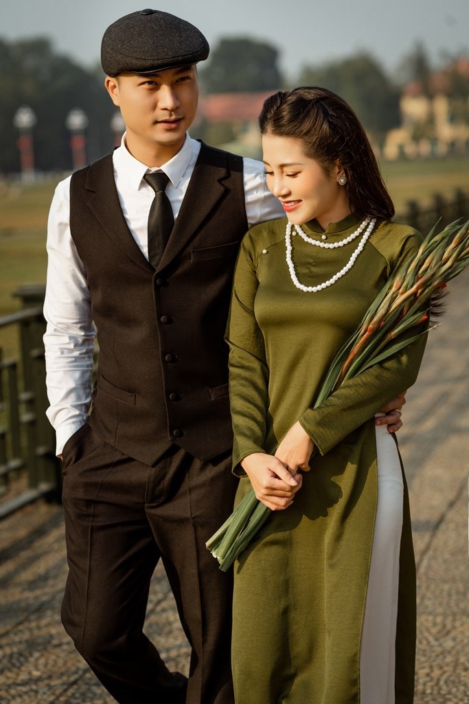 chup anh cuoi vintage